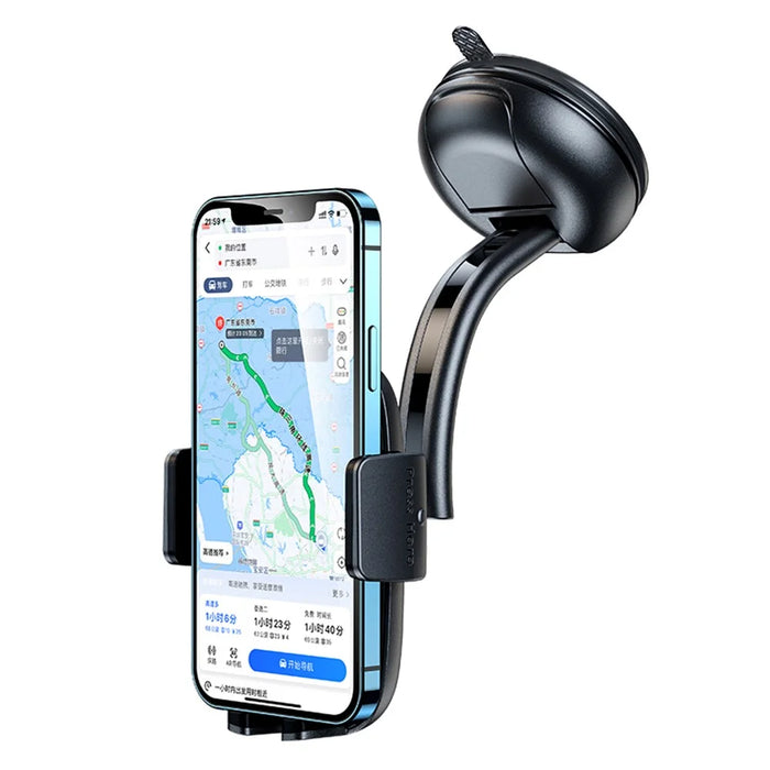 USAMS US-ZJ063 Car Dashboard Windshield Suction Cup Mobile Phone Holder Rotatable Bracket - 6