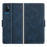 Premium PU Leather Wallet Flip Folio Stand Shockproof Protective Case with Magnetic Closure for ZTE A71 - Blue - 1