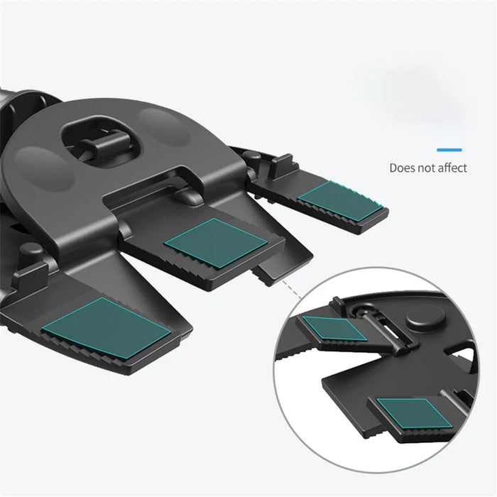 ZY-CD02 Car CD Slot Mount Automatic Lock 360° Rotation Phone Holder Stand - Black - 6