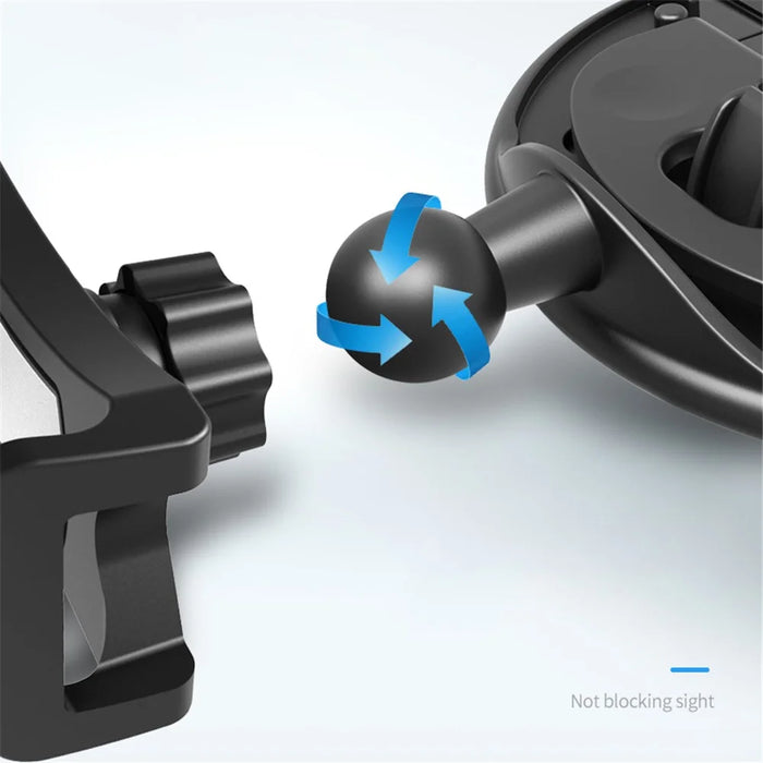 ZY-CD02 Car Mobile Phone Holder CD Slot Mount 360° Rotation Stretchable Clip Bracket - Black - 5