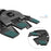ZY-CD02 Car Mobile Phone Holder CD Slot Mount 360° Rotation Stretchable Clip Bracket - Black - 6