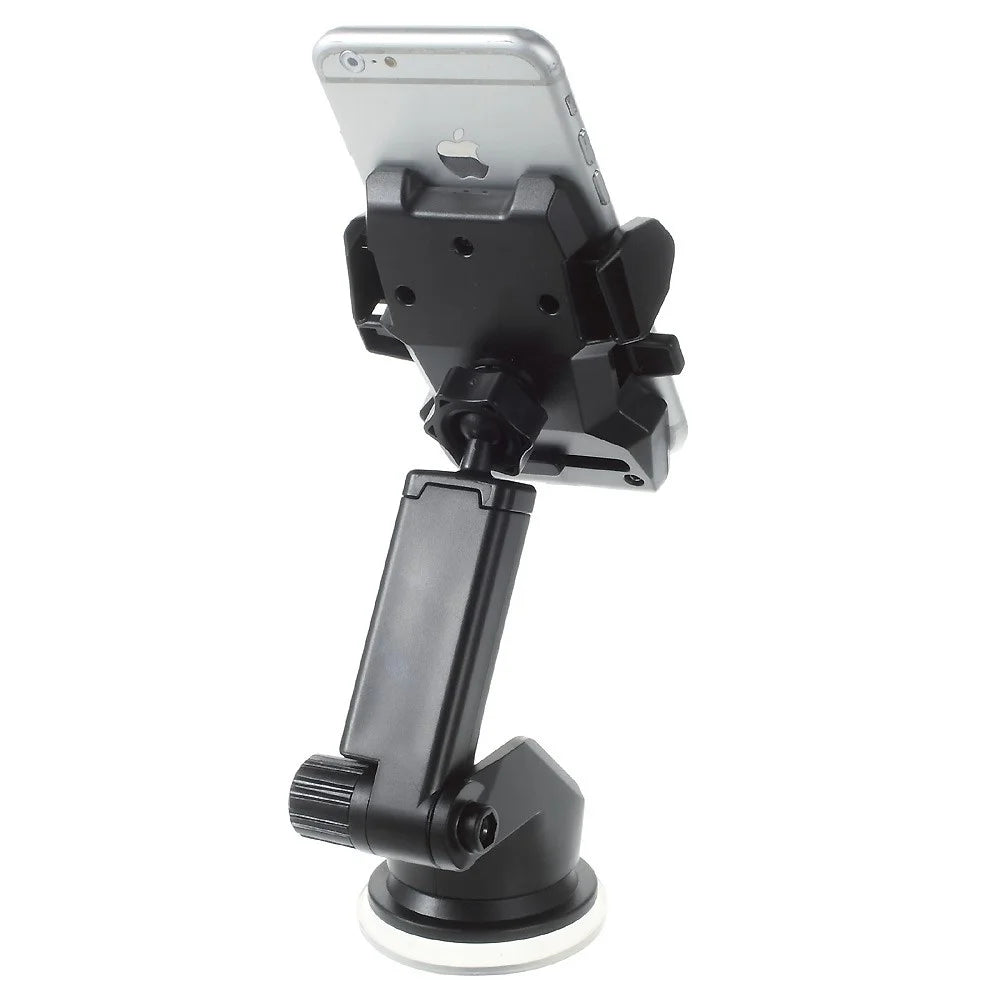 Long Neck Easy One-Touch Car Mount Holder for iPhone 6s / 6s Plus /Galaxy Note5, Width: 5.5-9cm - 1