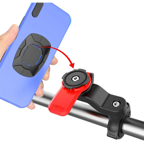 HL-143A Bicycle Anti-shake Mobile Phone Holder Motorcycle Bike Mount Stand Bracket for 4.7-7.2 inch Smartphone - 1