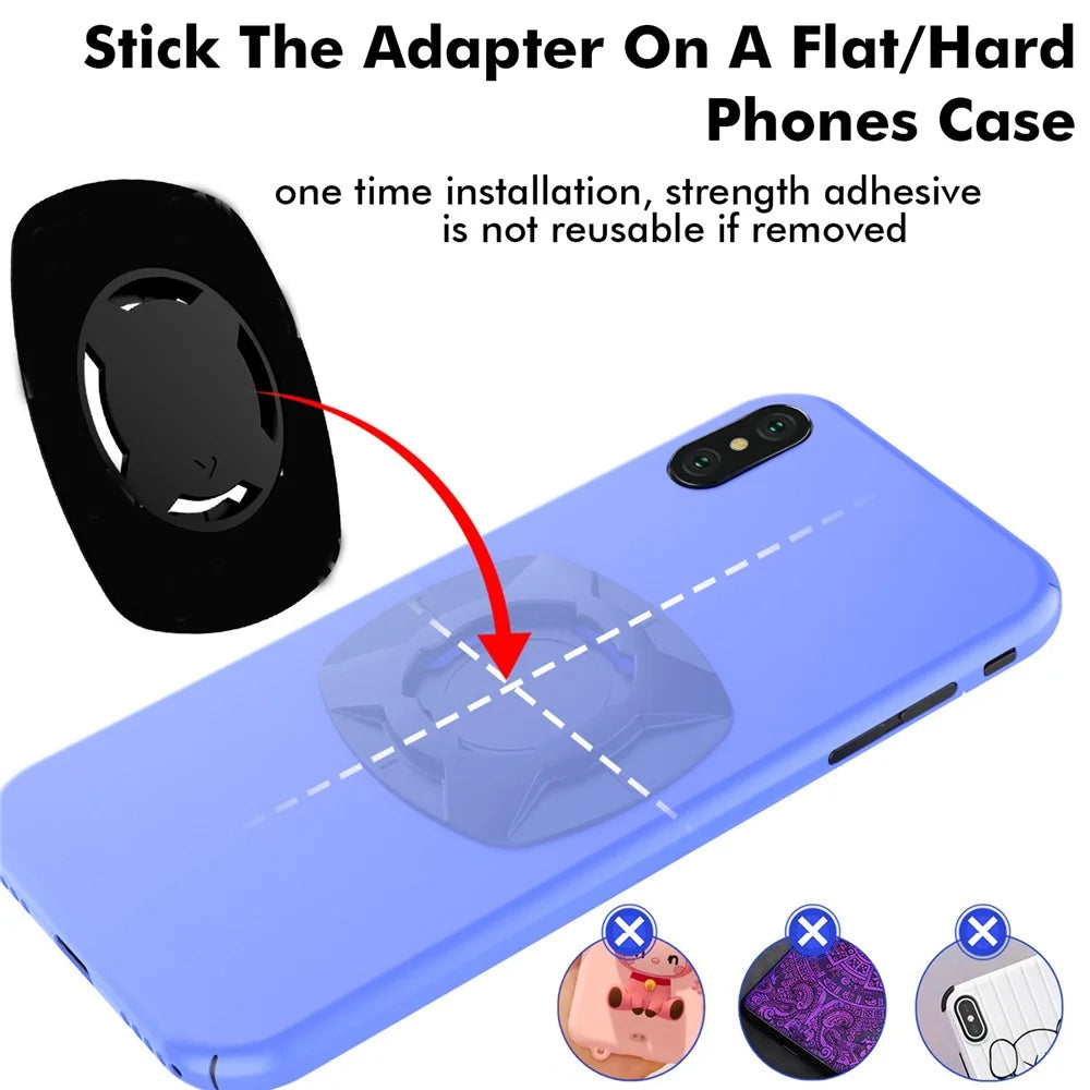 HL-143A Bicycle Anti-shake Mobile Phone Holder Motorcycle Bike Mount Stand Bracket for 4.7-7.2 inch Smartphone - 3