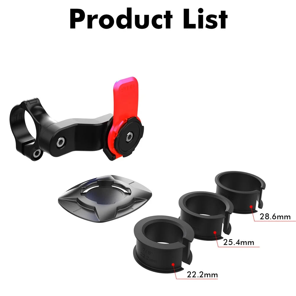 HL-143A Bicycle Anti-shake Mobile Phone Holder Motorcycle Bike Mount Stand Bracket for 4.7-7.2 inch Smartphone - 6