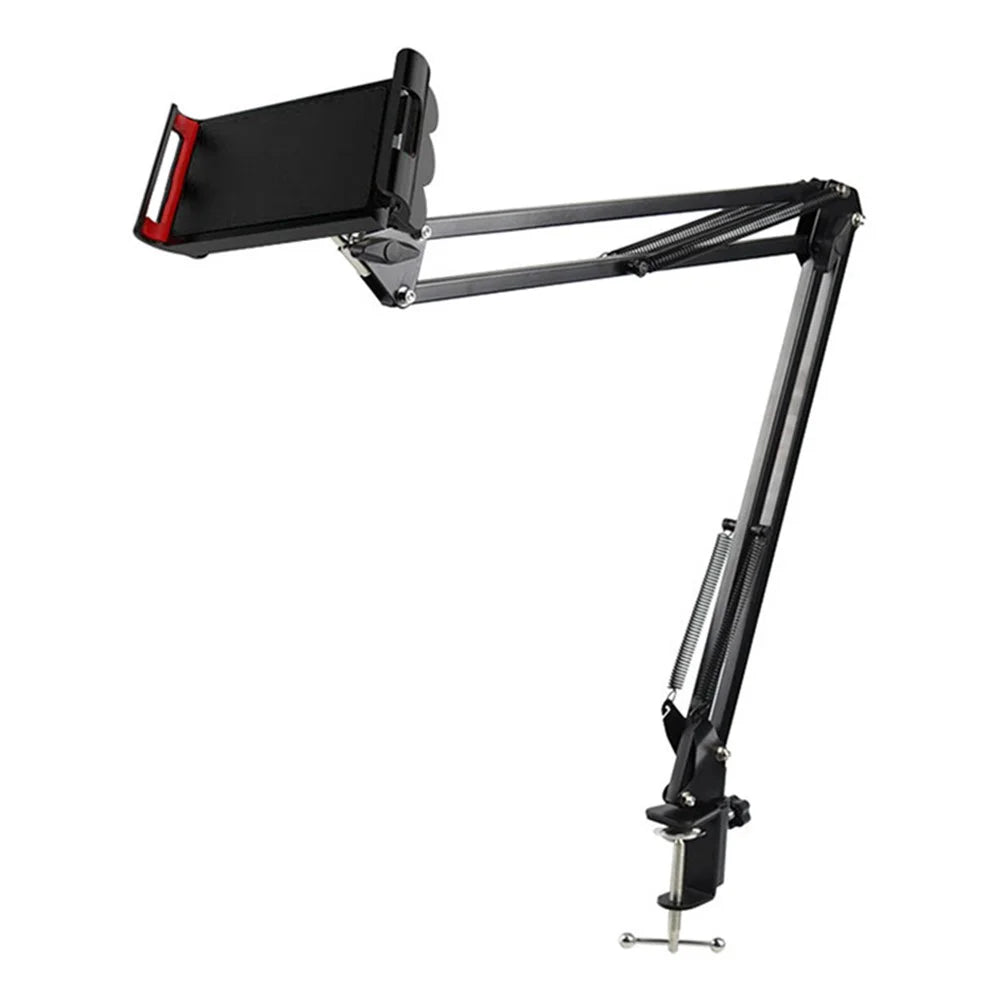 360 Degree Long Arm 3.5-10.6 inch Mobile Phone Tablet Holder Stand Bed Desktop Lazy Bracket - 1