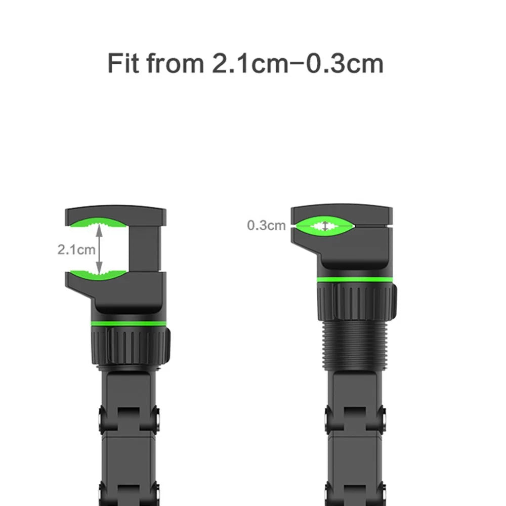 Multifunction Car Rearview Mirror Seat Back Mount Phone Holder Bracket Video Recording Stand Tool - 6