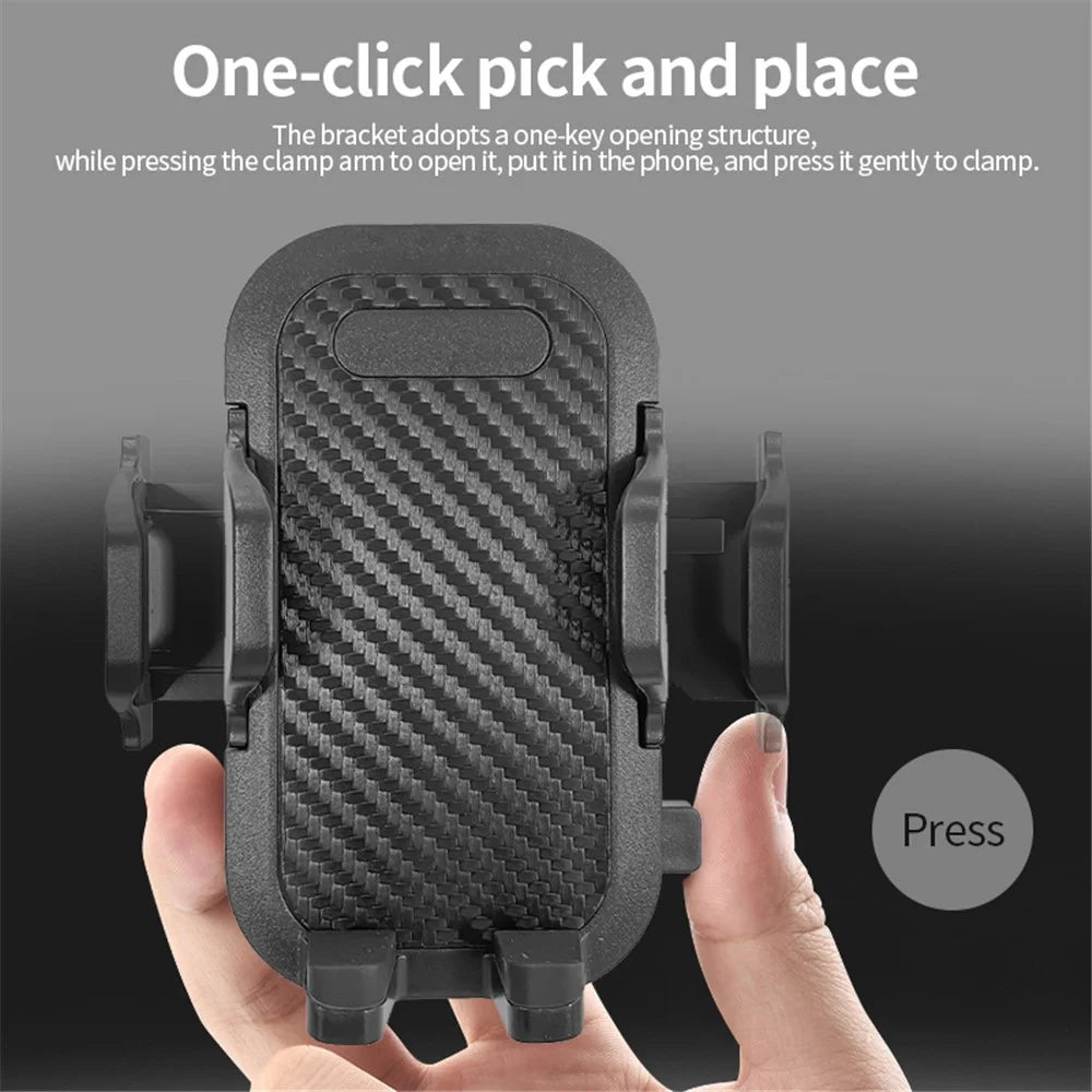 Universal Adjustable Soft Tube Rotatable Car Cup Holder 4.7-6.5 inch Dual Head Phone Mount Stand - 3