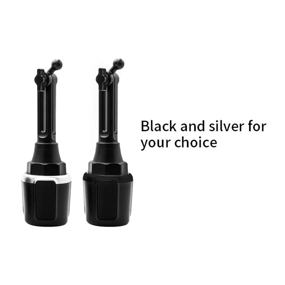 Universal 360 Degrees Rotating Car Cup Holder 3.5-6.0 inch Phone Mount Stand for Huawei Samsung iPhone GPS - 3