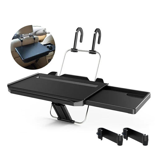 SHUNWEI SD-1508B Car Seat Mount Foldable Dining Tray with Drawer Steering Wheel Notebook Table - 1