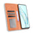 Retro Surface Auto-Absorbed Leather Phone Wallet Stand Case Cover for ZTE Axon 30 5G - Brown - 4