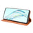 Retro Surface Auto-Absorbed Leather Phone Wallet Stand Case Cover for ZTE Axon 30 5G - Brown - 5