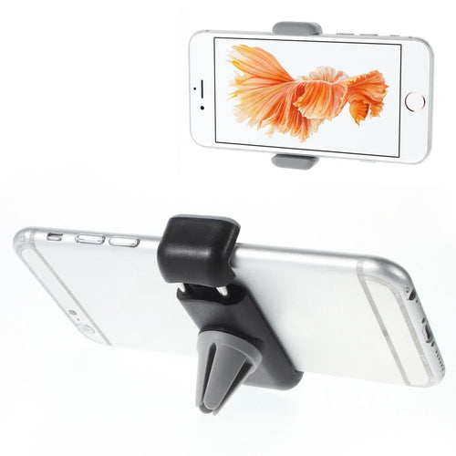 Car Air Vent Mount Holder for iPhone Samsung Sony etc Width: 6 - 9cm - Black - 1