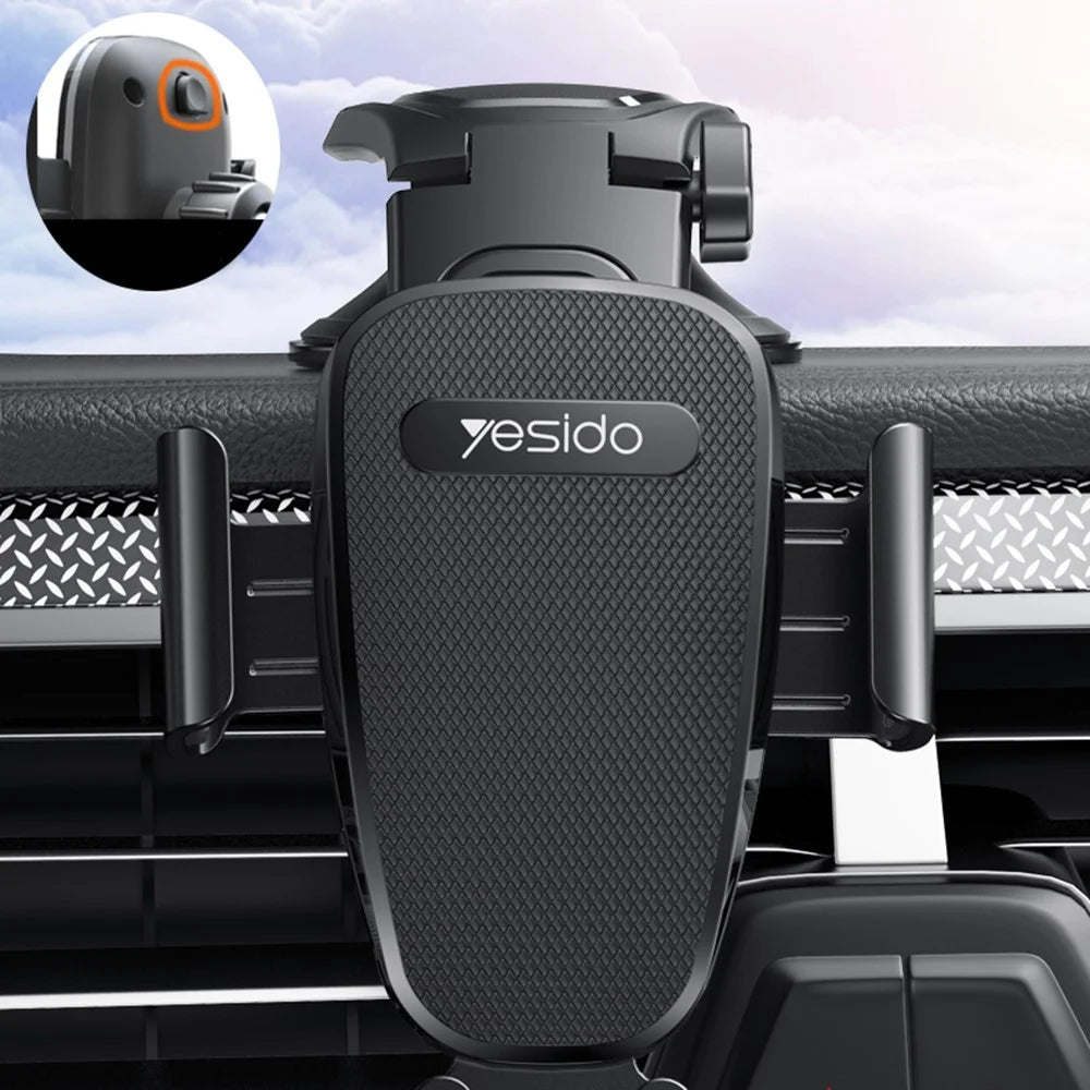 YESIDO C130 Universal Car Dashboard Suction Cup Mobile Phone Holder Stand Adjustable Bracket - 4