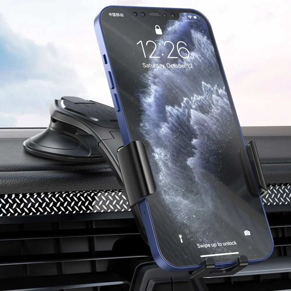YESIDO C130 Universal Car Dashboard Suction Cup Mobile Phone Holder Stand Adjustable Bracket - 5