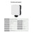 Vlog Shooting Desktop Tripod Adjustable Fill Light Phone Holder Kit for Mobile Phone 6.5-10cm - 6