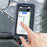 Electric Bicycle Motorcycle Rearview Mirror Mount Waterproof Phone Case Holder Stand - 2