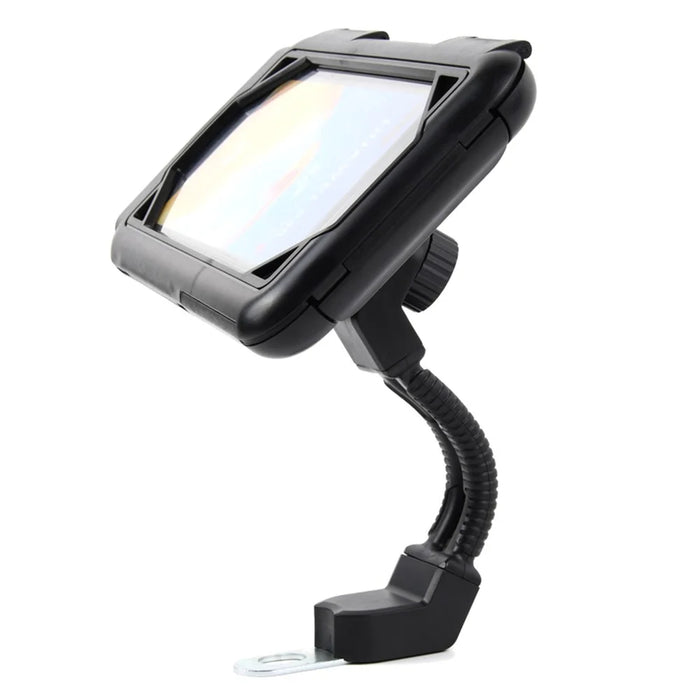 Electric Bicycle Motorcycle Rearview Mirror Mount Waterproof Phone Case Holder Stand - 3