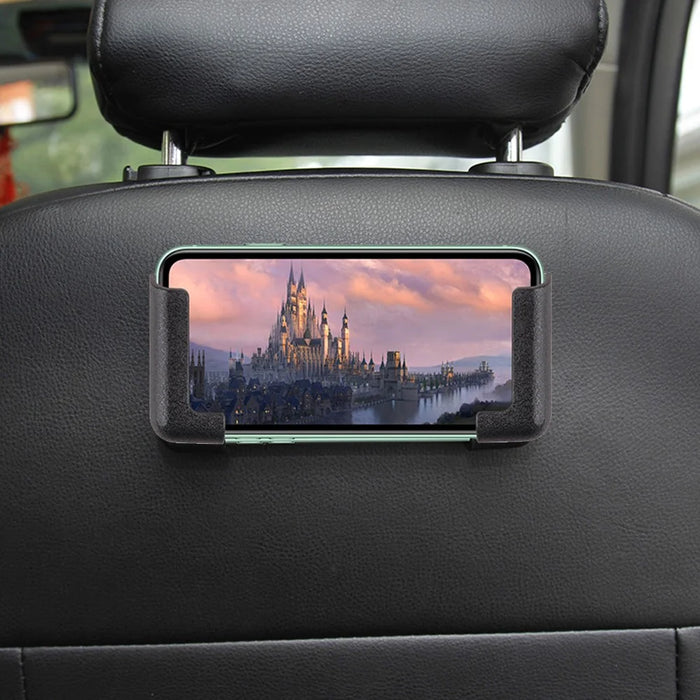 Universal Adhesive Car Phone Holder Stand Vehicle Mobile Phone Storage Box Organizer - 7