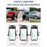 Car Windshield Dashboard Suction Cup Mount Telescopic Gravity Auto Clamp Phone Holder Stand - Black - 5