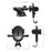 Car Windshield Dashboard Suction Cup Mount Telescopic Gravity Auto Clamp Phone Holder Stand - Black - 7