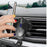 360 Degree Rotation Car Air Vent GPS Mount Mobile Phone Holder Gravity Auto Clamp Bracket - Black / Red - 3