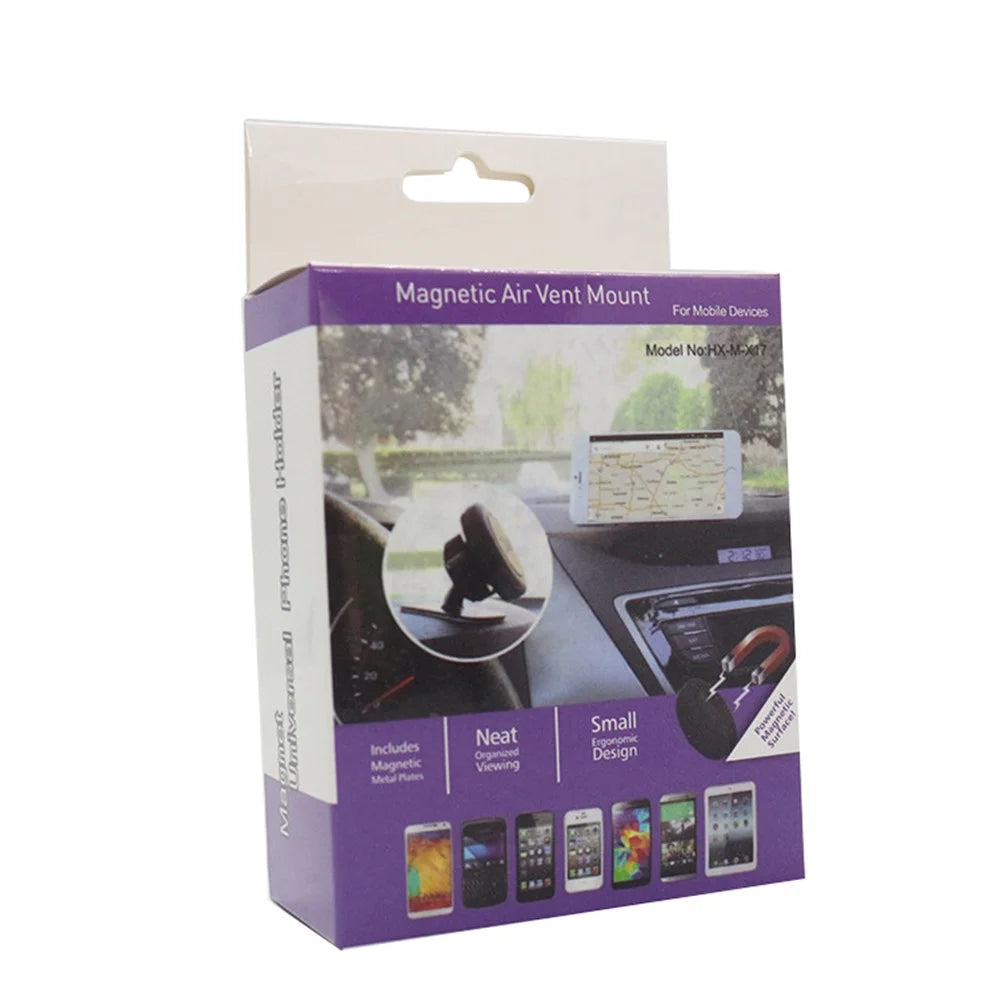 C-21 Car Magnetic Phone Mount Dashboard Phone Holder Adjustable Mini Magnet Cell Phone Mount for iPhone Samsung Huawei Xiaomi - 5