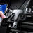 T3 Universal Triangle Metal Car Air Outlet Mount Gravity Phone Holder Rotatable Bracket - Black - 5
