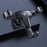 T3 Universal Triangle Metal Car Air Outlet Mount Gravity Phone Holder Rotatable Bracket - Black - 6
