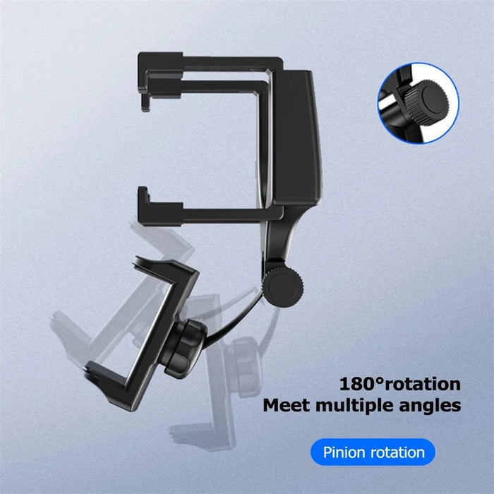 HD-98 Car Rearview Mirror Mount Rotatable Mobile Phone Holder Bracket - 3