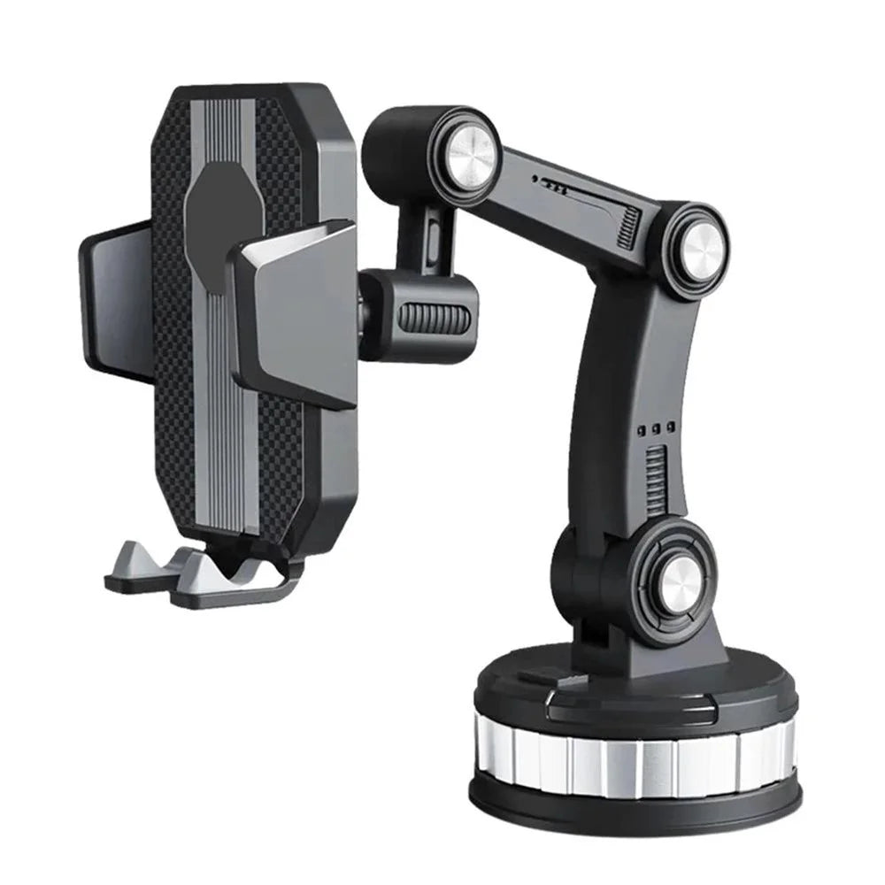 X-0566 Car Dashboard Windshield Adjustable Mobile Phone Holder Suction Cup Bracket - 1