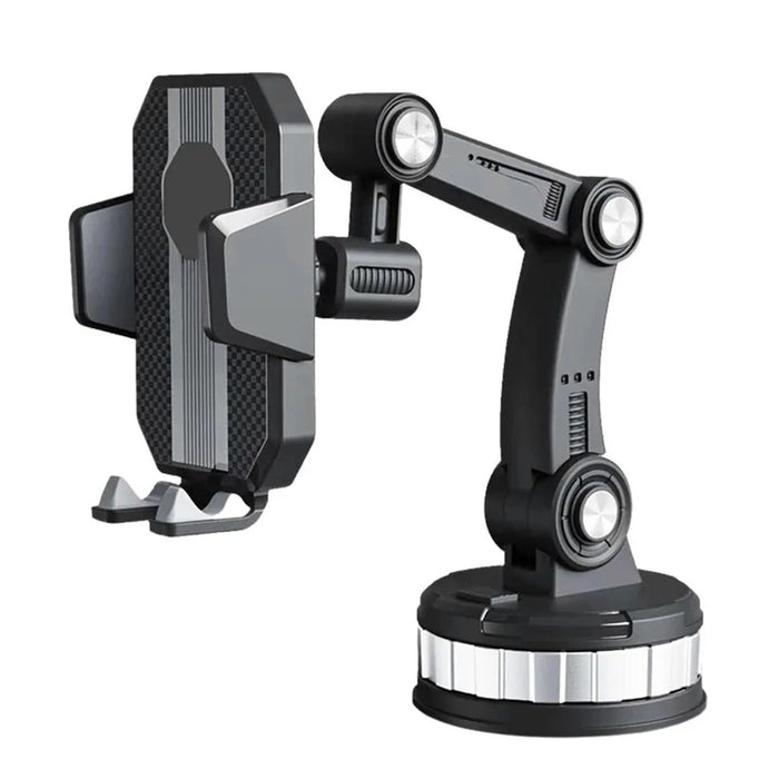 X-0566 Car Dashboard Windshield Adjustable Mobile Phone Holder Suction Cup Bracket - 1