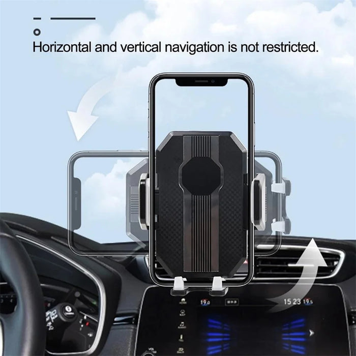 X-0566 Car Dashboard Windshield Adjustable Mobile Phone Holder Suction Cup Bracket - 3