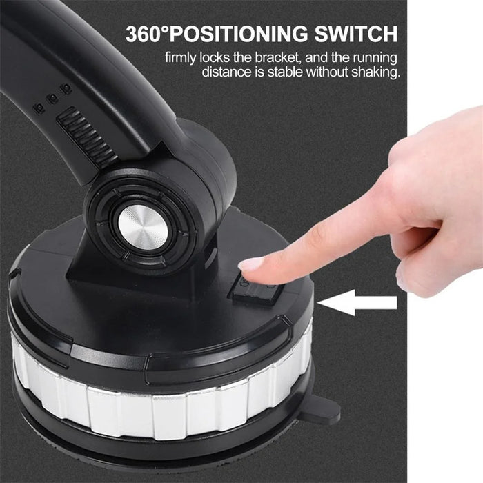 X-0566 Car Dashboard Windshield Adjustable Mobile Phone Holder Suction Cup Bracket - 7