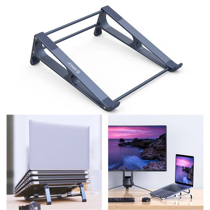 ORICO-MA15-GY-BPZ1 Desktop Notebook Stand Aluminum Laptop Riser Holder Bracket - 1