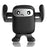 F2 Cartoon Design Car Air Outlet Mount Rotatable Gravity Phone Holder Stand Bracket - Angry - 1