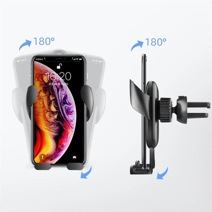 F2 Cartoon Design Car Air Outlet Mount Rotatable Gravity Phone Holder Stand Bracket - Angry - 5