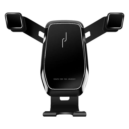 M1 Car Air Vent Outlet Mount 360 Degree Rotatable Gravity Phone Holder Stand Bracket - Black - 1