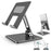 MT-134 Aluminum Alloy Adjustable Tablet Stand Desktop Anti-Slip Folding Tablet Holder - Grey - 1