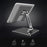 MT-134 Aluminum Alloy Adjustable Tablet Stand Desktop Anti-Slip Folding Tablet Holder - Grey - 2