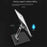 MT-134 Aluminum Alloy Adjustable Tablet Stand Desktop Anti-Slip Folding Tablet Holder - Grey - 4