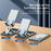 R-JUST HZ16 Universal Foldable Desktop Mobile Phone Tablet Holder Bracket Adjustable Metal Stand - Blue - 7