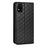 For ZTE Blade A31 Scratch-resistant Imprinted Pattern Cell Phone Case PU Leather + TPU Phone Cover - Black - 3
