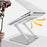 L301 Aluminum Alloy Foldable Computer Stand Laptop Stand Riser Holder Notebook Stand - Silver - 4