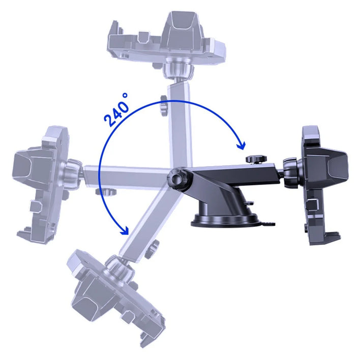 D-31 Stretchable Dashboard Cell Phone Bracket Suction Car Mount Phone Holder for Universal Vehicles - 3
