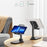 UGREEN 20435 Folding Desk Phone Stand Adjustable Phone Holder for Live Steaming Hands-Free Video Compatible with iPhone 13 Pro Max Galaxy S21 Ultra / S20 FE - Black - 4