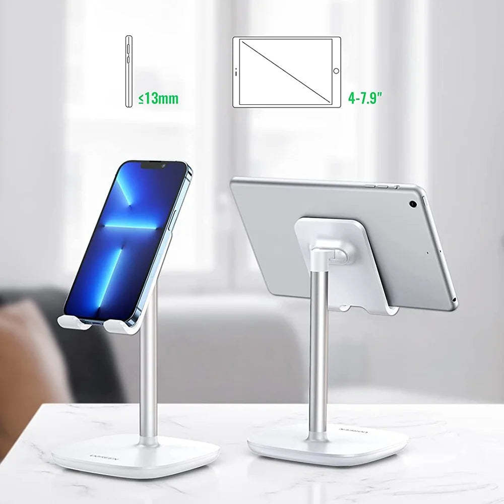 UGREEN 60343 Desk Phone Holder Adjustable Mini Tablet Stand for Video Call Shooting Compatible with iPhone 13 Pro Max Galaxy S21 Ultra S20 FE - 3