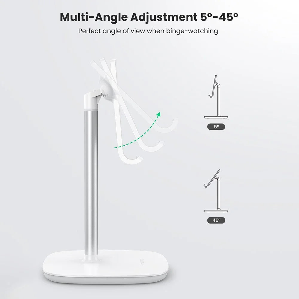 UGREEN Height Adjustable Mobile Phone Desk Stand Video Calling Hands-free Bracket - 3