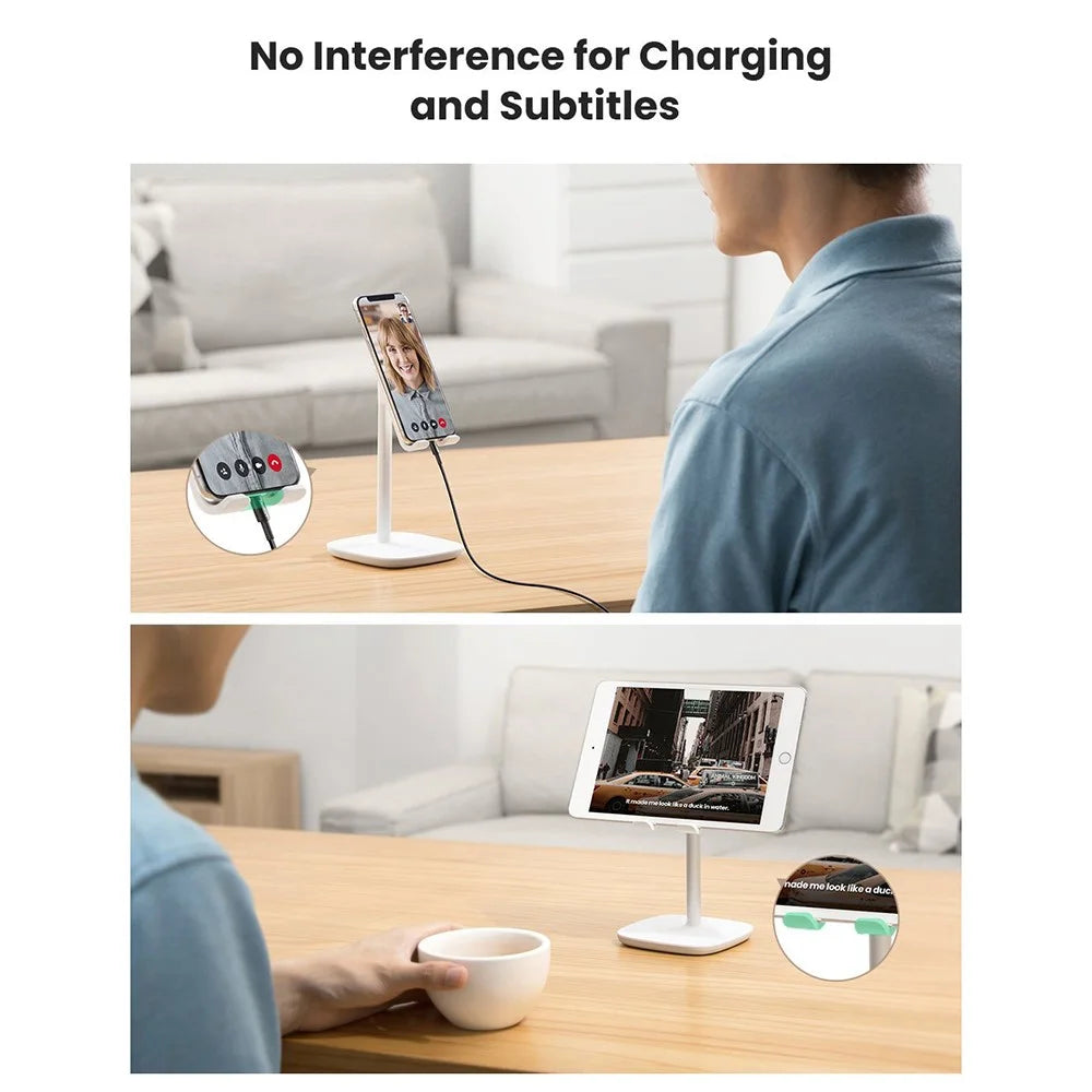 UGREEN Height Adjustable Mobile Phone Desk Stand Video Calling Hands-free Bracket - 6