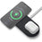 Wireless Charger Case Compatible with MagSafe Magnetic Charger Silicone Protective Cover - Black - 2